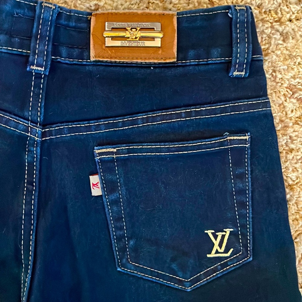Authentic Vintage LV Dark Denim Jeans Size 28